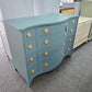 Baker furniture teal dresser