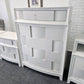 Havertys off white tall chest