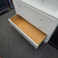 Baker lacquered white dresser