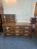 French provincial solid wood dresser