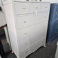 American signature light gray chest