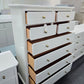 Thomasville alabaster lacquered tall chest