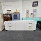 Hickory alabaster lacquered sideboard