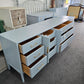 MCM drexel blue dresser