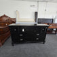 Stanley black dresser