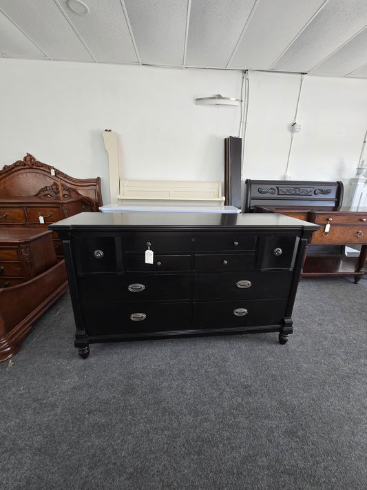 Stanley black dresser