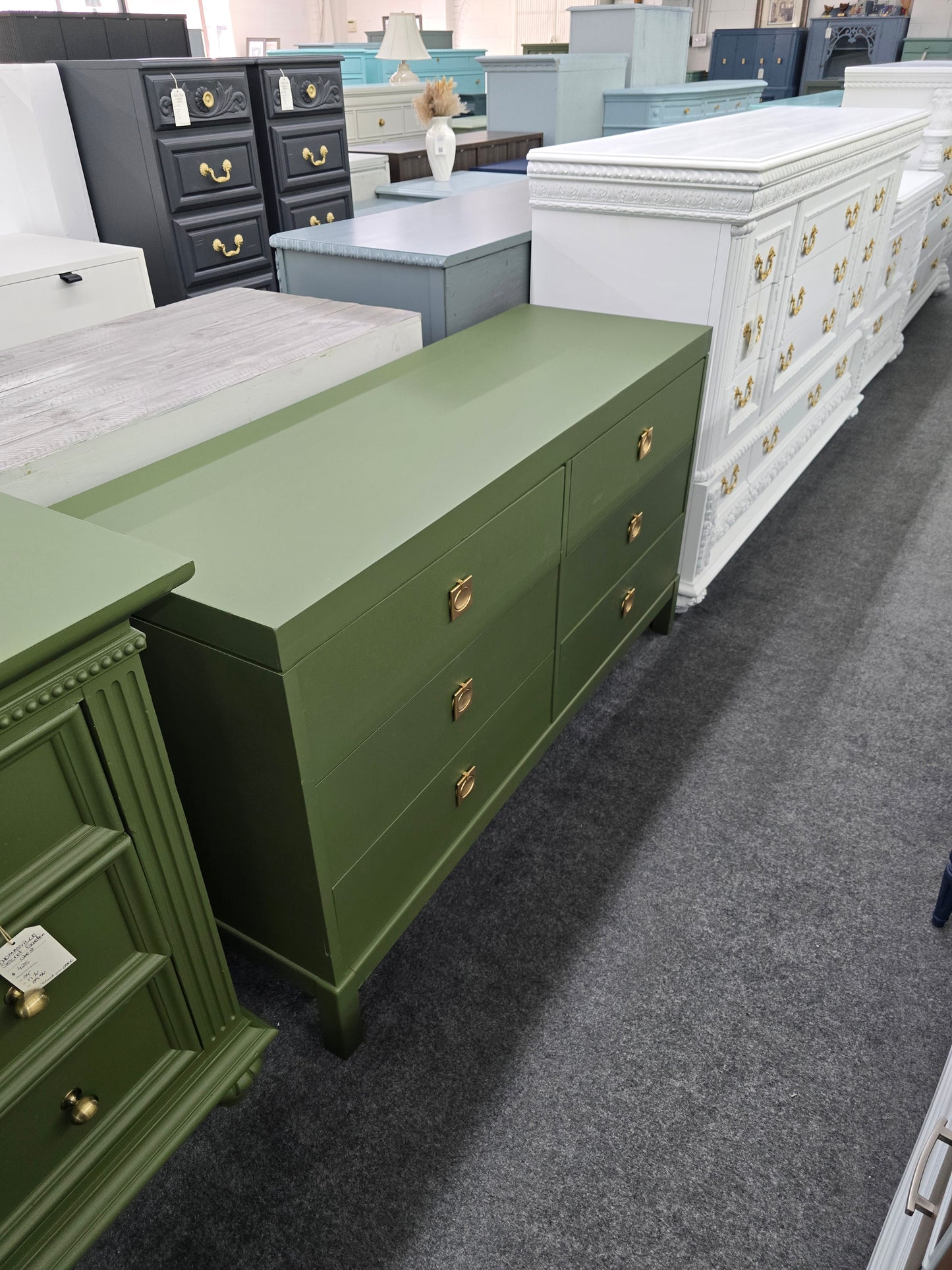 Secret garden green Lane dresser MCM