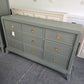 Broyhill gorgeous green dresser