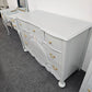 Antique blue Lacquered dresser