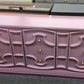 Purple vintage long dresser