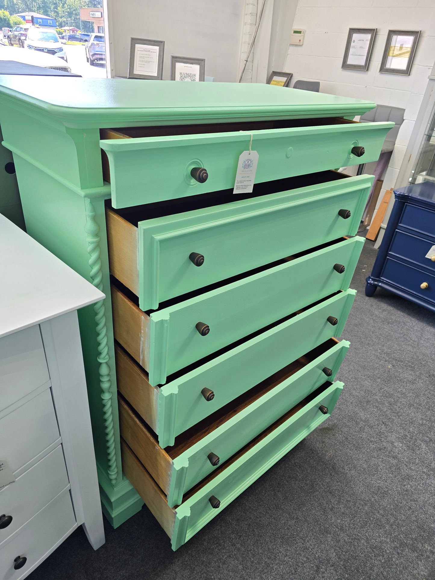 Lexington green chest
