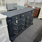 9 drawers inkwell dresser