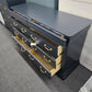 8 drawers black dresser
