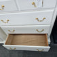Kincaid solid wood off white chest of drawers