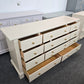 Stanley 11 drawers beige dresser
