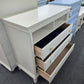 Cream 3 drawers dresser/stand
