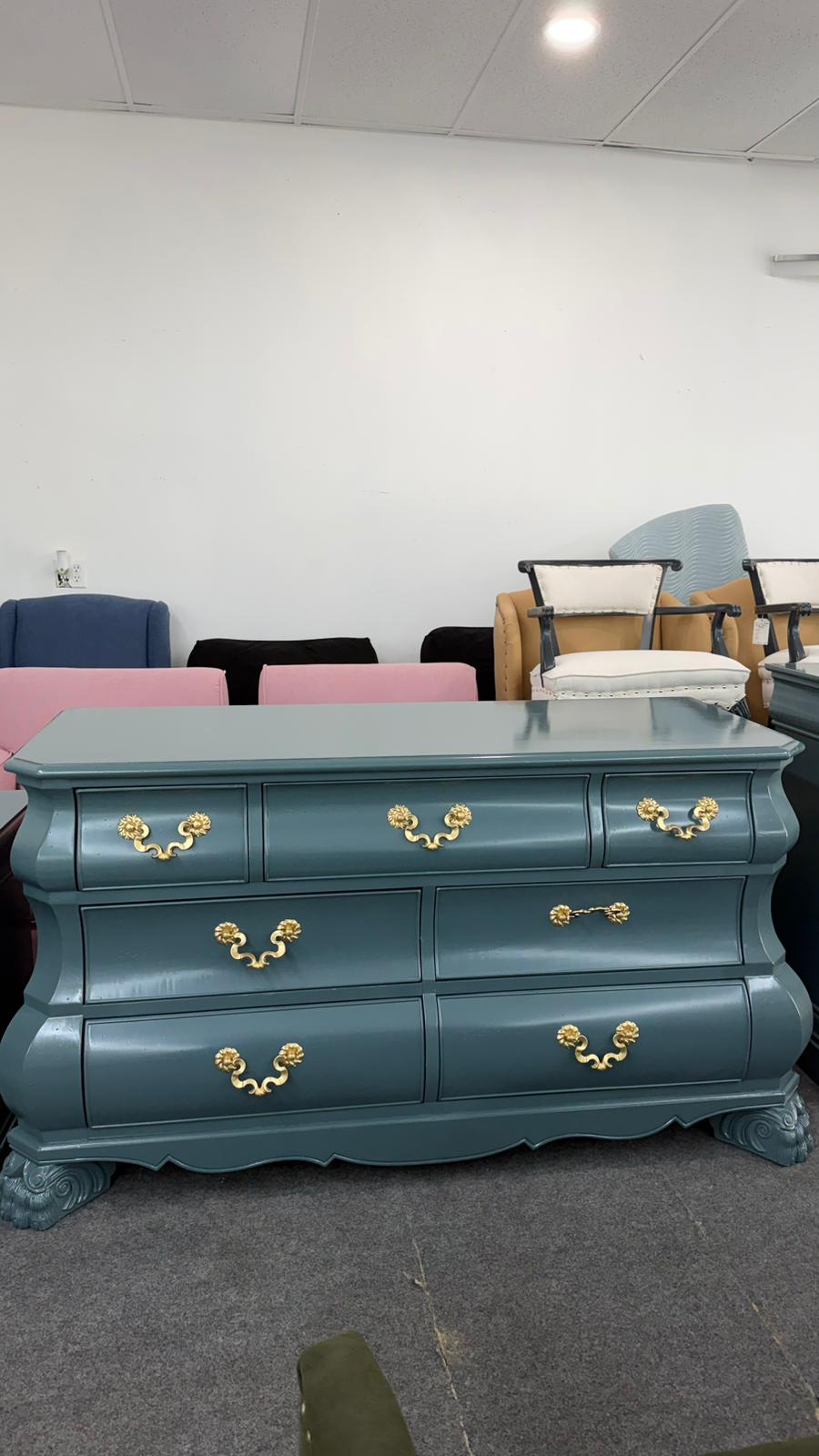 Century dark night lacquered bombay dresser