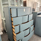Dark blue 5 drawers layered chest