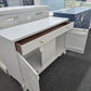 White Distressed cabinet