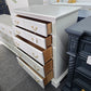 Kincaid solid wood off white chest of drawers
