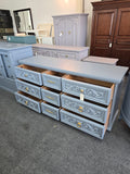 Bassett vintage blue dresser