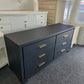 6 drawers inkwell dresser