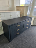 6 drawers inkwell dresser