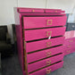Hot pink gorgeous Michael Weiss tall chest