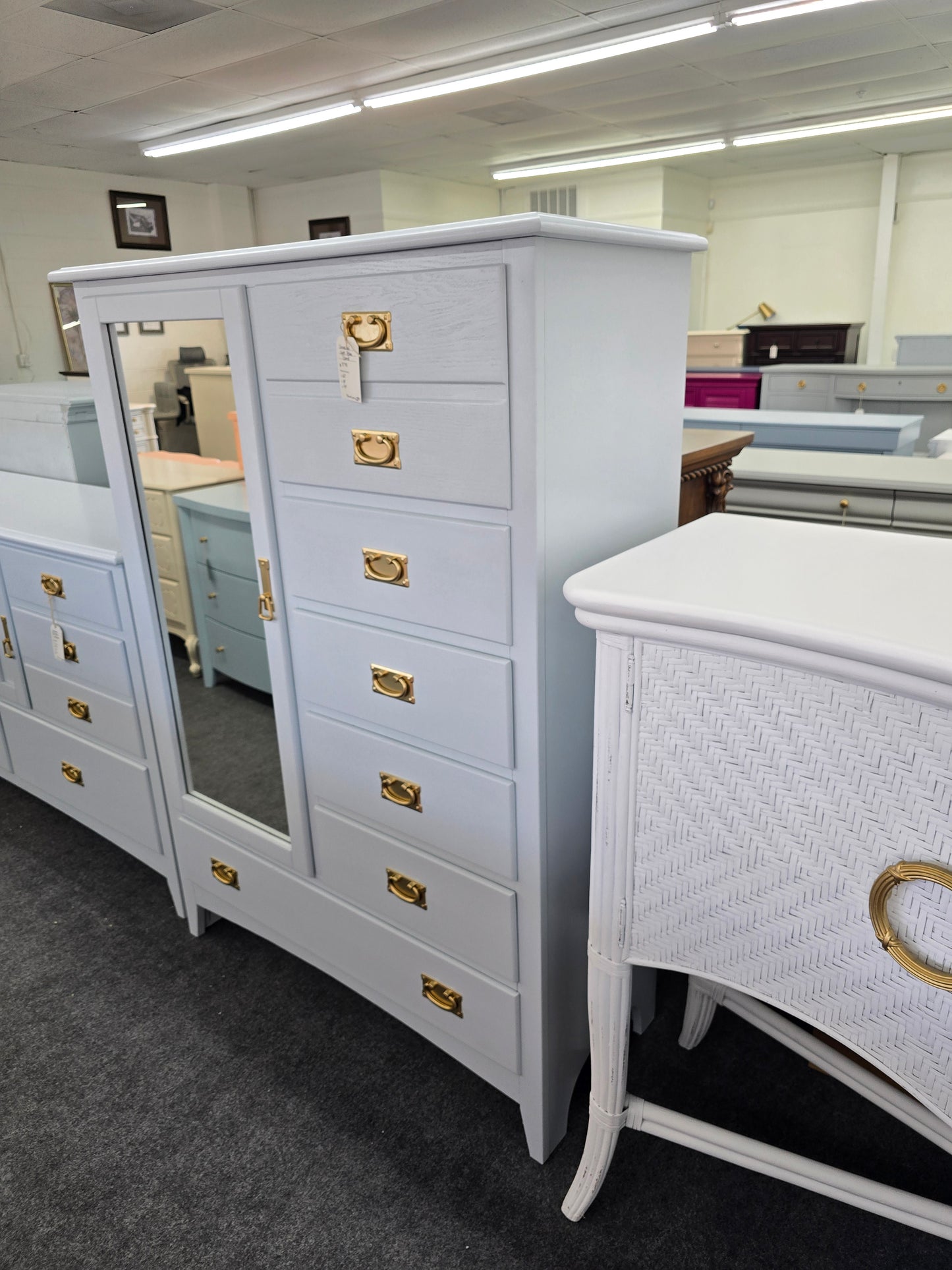 Universal light blue chest/armoire