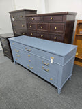 Solid wood lacquered dresser