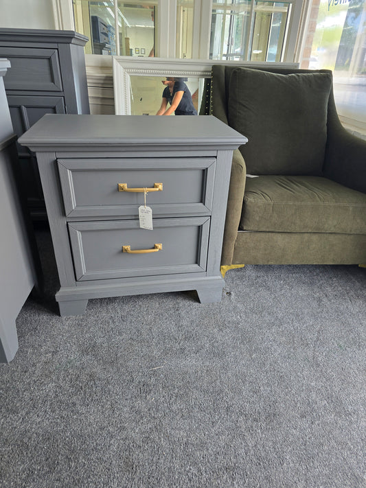 LANE dark gray nightstand