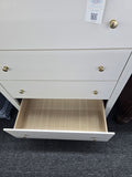 5 drawers cream chest