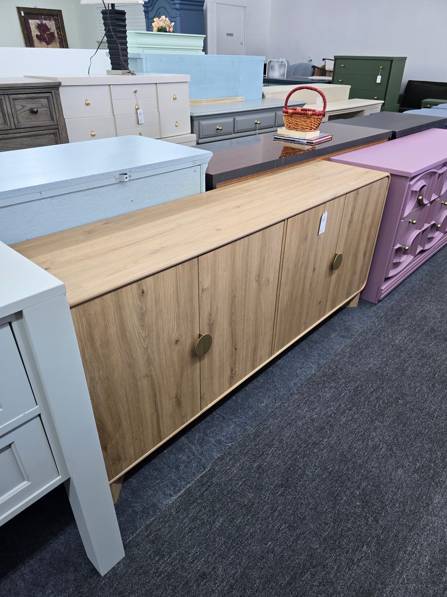 *New* 70" wooden tv stand