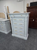 6 drawers gray chest