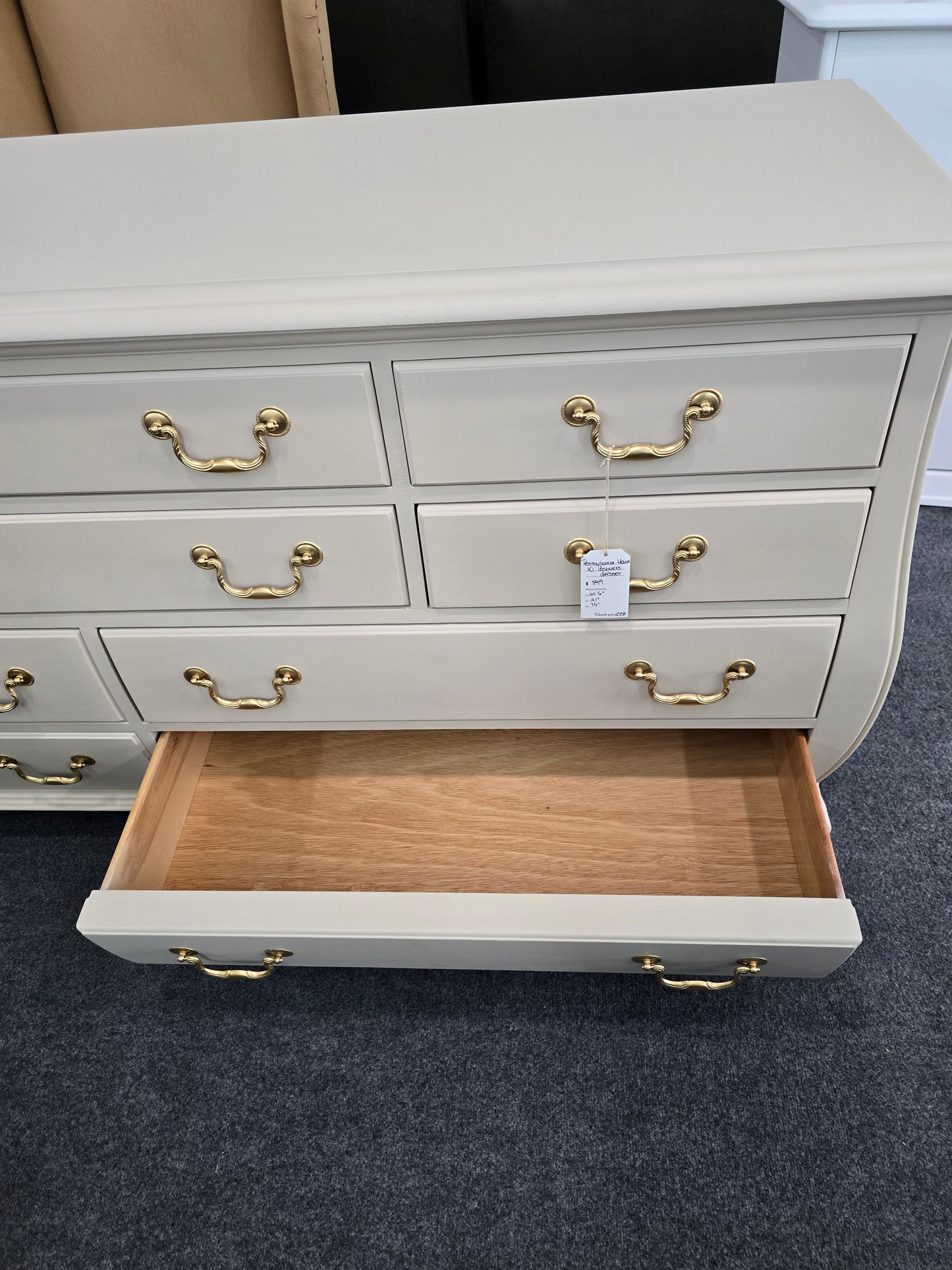 Pennsylvania House beige long dresser
