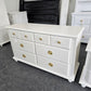 Broyhill off white dresser