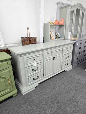 Vintage gray dresser