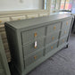 Broyhill gorgeous green dresser