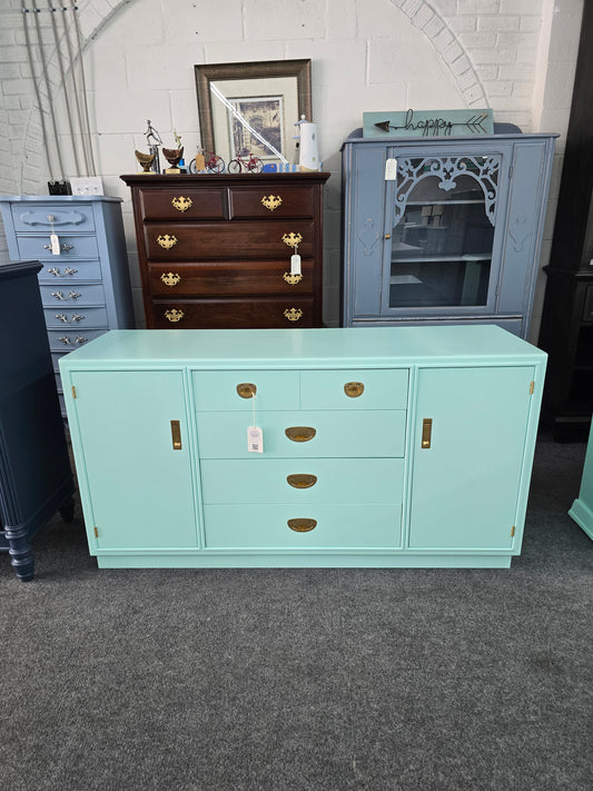 Drexel acqua lacquered sideboard