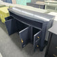 Dark blue Lacquered TV stand