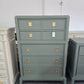Broyhill gorgeous green chest of drawers
