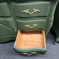 Secret garden green french provincial dresser