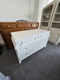 Antique white Distressed dresser