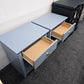 BRAMAN blue set of 2 nightstands