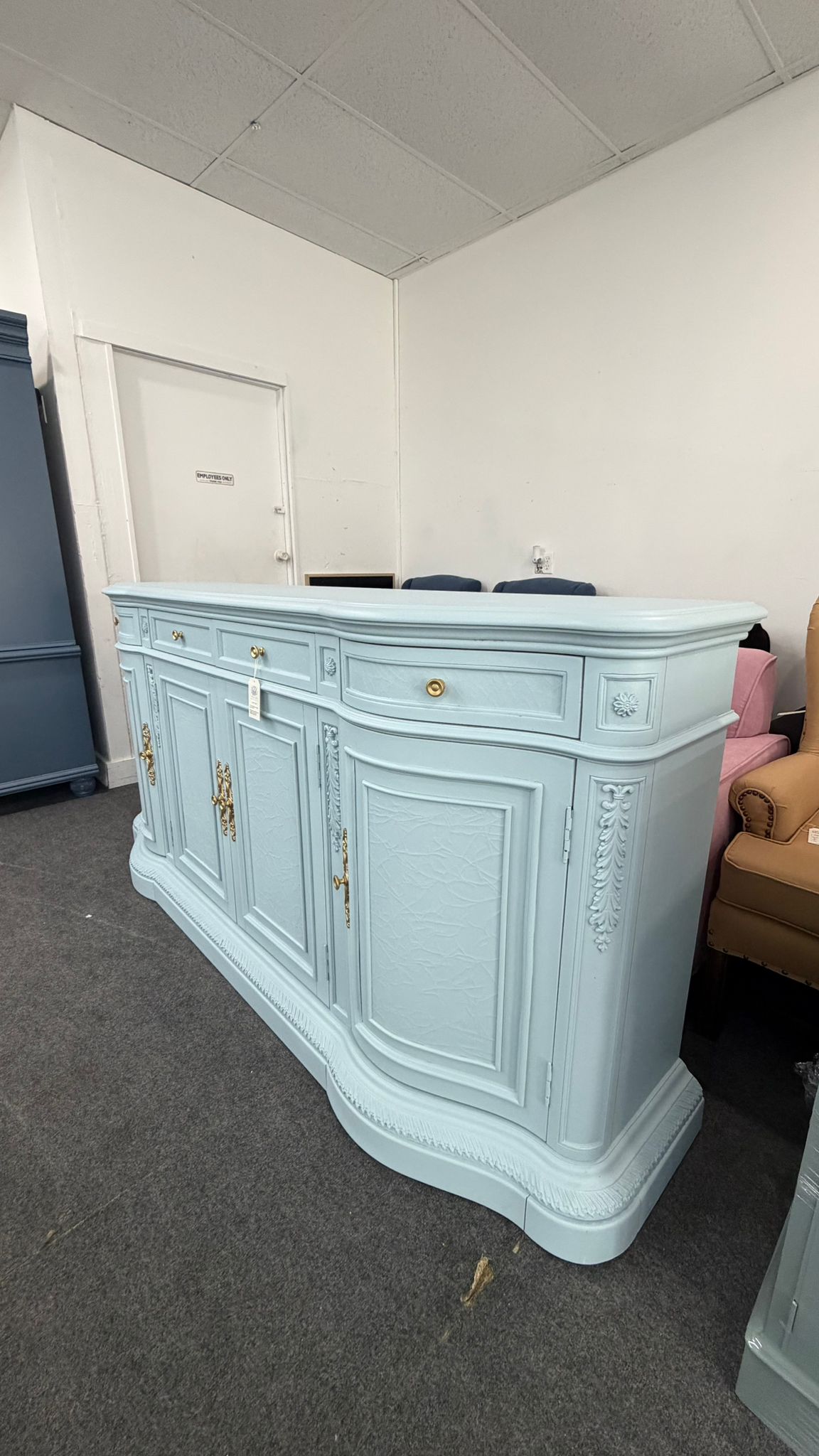Seven seas baby blue sideboard