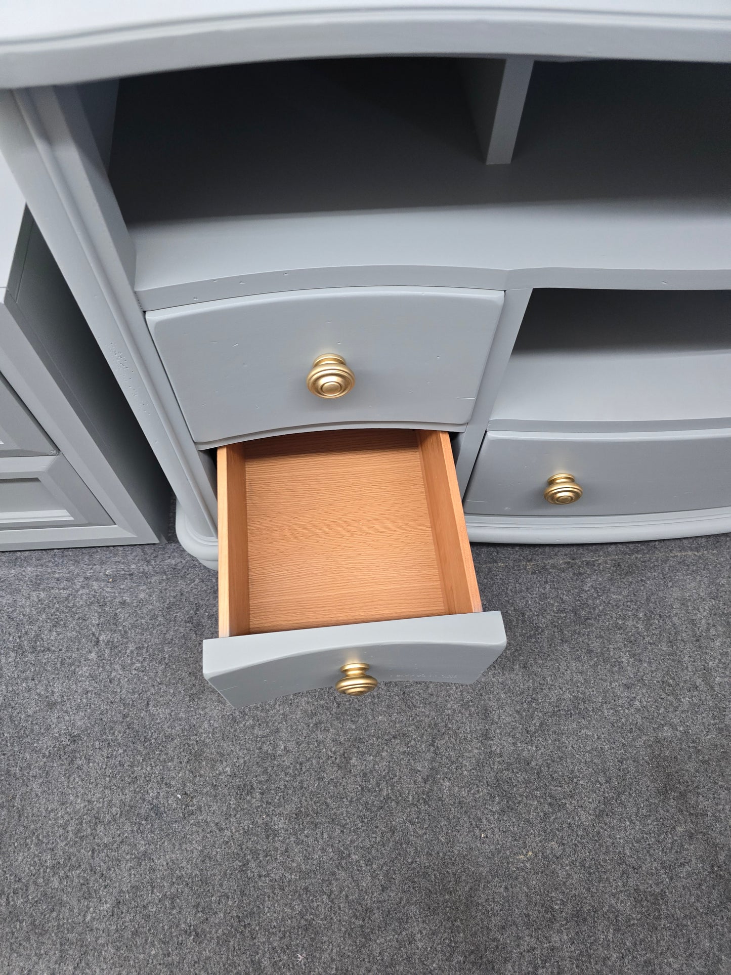Stanley green tv stand