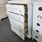 Bombay white Distressed chest