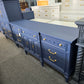 Thomasville navy blue Regency dresser