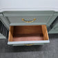 Bassett vintage green gray pair of nightstands