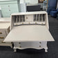 Antique beige secretary chest